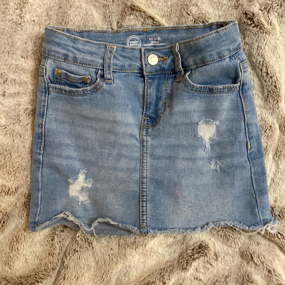 Denim skirt